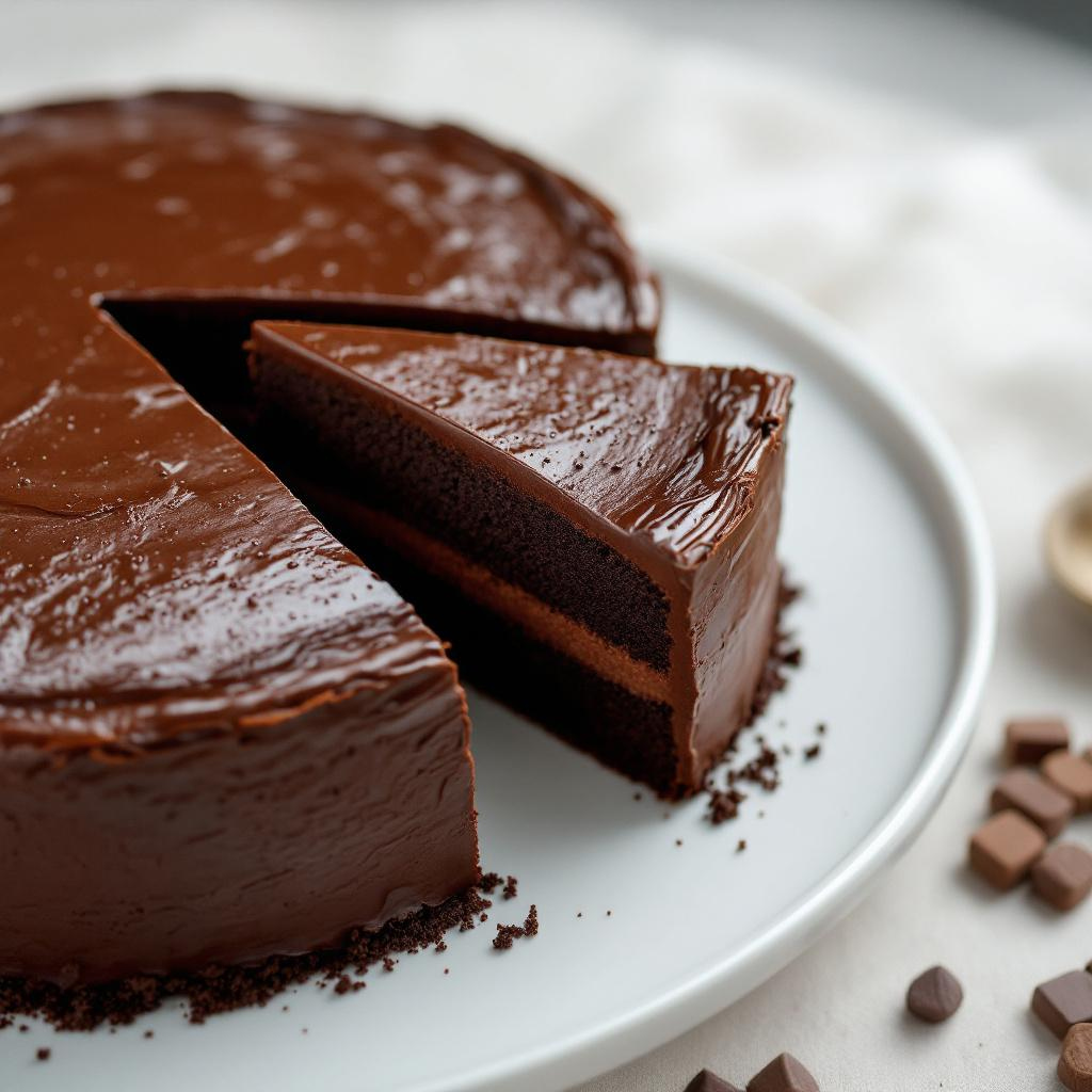 Torta Húmeda de Chocolate Peruano 70%